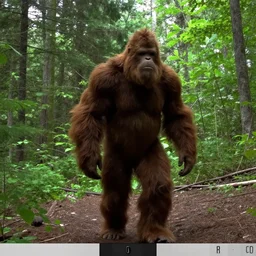 trail cam footage of bigfoot