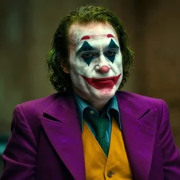 don rickles as the joker, in a feature film by paul thomas anderson, gritty, realistic, cinematic lighting, imax film, 4 k