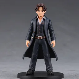 [Johnny Depp], An anime Nendoroid of [Johnny Depp], figurine, detailed product photo