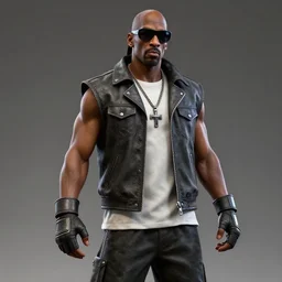 snoop dogg in mortal kombat, character, videogame render, 4 k, artstation