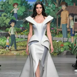 un dia de paz! katy perry in futuristic dress by iris van herpen, arte koto no ha no niwa, makoto shinkai, moebius, milo manara, hugo pratt, french comic art, semi - realistic anime, portrait, beautiful face, symmetrical face, trending on pixiv, detailed, clean lines, sharp lines, crisp lines, award winning illustration, masterpiece, 4 k