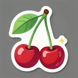 wild cherry futurist illustration art by butcher billy, sticker, colorful, illustration, highly detailed, simple, smooth and clean vector curves, no jagged lines, vector art, smooth andy warhol style