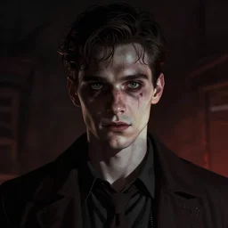 a portrait of Patrick Bateman by Greg Rutkowski, digital art, horror, chiaroscuro, trending on artstation, anime arts, featured on Pixiv, HD, 8K, highly detailed, good lighting, beautiful, epic, masterpiece,  - H 768