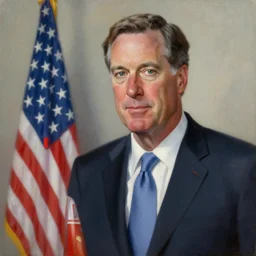 Mitt Romney To Travel Back In Time To Kill Liberal Versions Of Himself, photorealistic painting