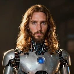 jesus as a robot in futurama, character