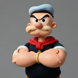 photorealistic popeye,