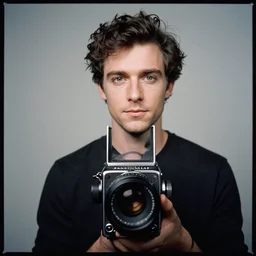 photo portrait of henry - golding shot on tri - x with a hasselblad 5 0 0