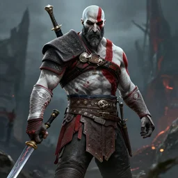 kratos the god of war in the witcher 3 universe