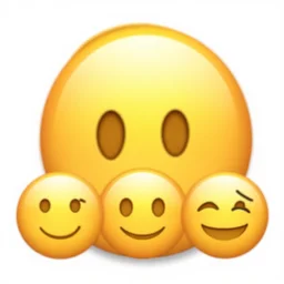 three emojis