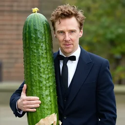 picklerick, big cucumber! small face benedict cumberbatch