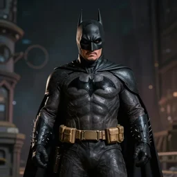 johnny depp as batman, octane 3 d, studio ghibli movie