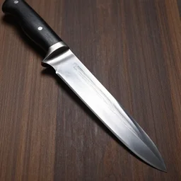 Damascus steel knife