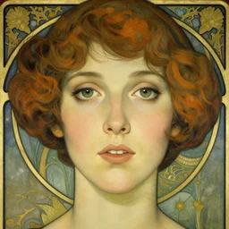 an art nouveau, ( streamline moderne ) portrait in the style of anna dittmann and charlie bowater and charles dulac. very large, clear, expressive, and intelligent eyes. symmetrical, centered, ultrasharp focus, dramatic lighting, photorealistic digital matte painting, intricate ultra detailed background.