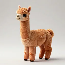 an award winning photograph of an alpaca made of sausage, the neck and legs of the alpaca are sausages, with smooth shiny skin. high resolution