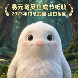 🙈, portrait, pixar style, forest background, cinematic lighting, award winning creature portrait photography
