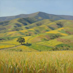 highly detailed landscape painting by tomás sanchez, 4k