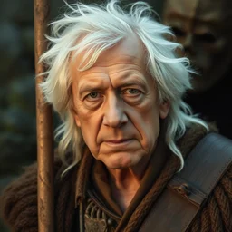 film still of bernie sanders as frodo in lord of the rings movie, 8 k