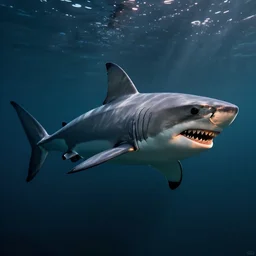 Justin Sun as a shark in Jaws