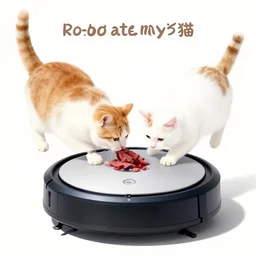 album cover of the roomba robot ate my cat by akihiko yoshida