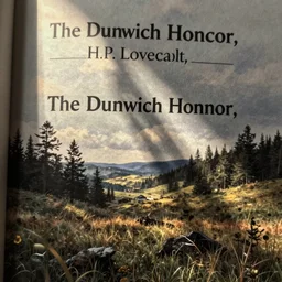 fragments from The Dunwich Horror, by H.P. Lovecraft