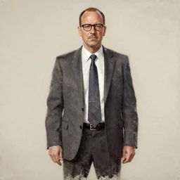 caveman painting of Saul Goodman