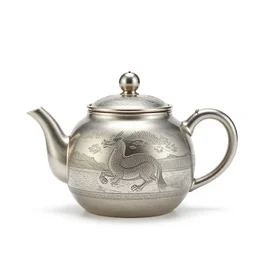 engraved teapot, 8k product photo, isolated on a pure white background, centered, entire object in frame, sharp focus, soft studio lighting