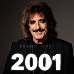frank zappa ( smiles cheekily ) in the movie 2 0 0 1