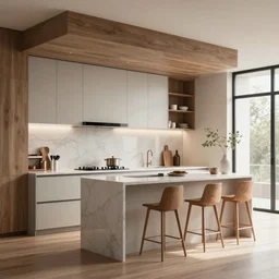 an open concept kitchen in 2090