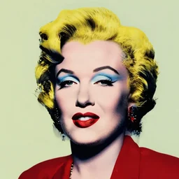 hyperrealism portrait of a beautiful woman, by andy warhol, by roy liechtestein, 4 k, hd