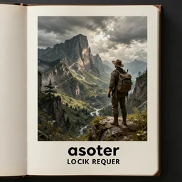 asset sheet, material study ( caricature ) classic point and click adventurer ( realistic surreal style ) foreboding