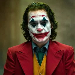 jake gyllenhaal! portrays the joker, still from the dark knight 2 0 0 8, cinematic, promotional image