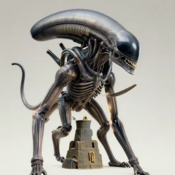 ancient egyptian art of xenomorph giger alien