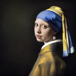vermeer, roger stone as the girl with pearl earring,