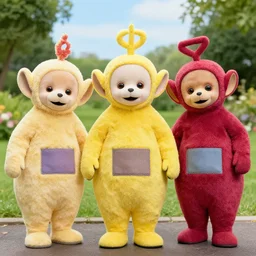 a 1 6 0 0 s portrait of the teletubbies