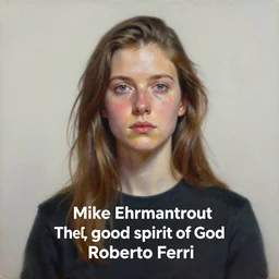 highly detailed oil painting of mike ehrmantrout very intricate, cinematic lighting, award - winning, the good spirit of god, by roberto ferri, by artgerm, tom bagshaw, by j. c. leyendecker and klimt, beautiful cinematic light, american romanticism, by austin osman spare, artstation, cgsociety, official art, octane