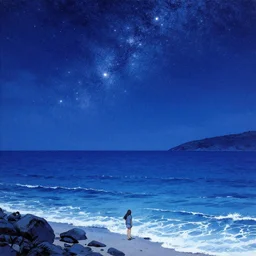 ( ( ( ( ( beautiful starry sky and sea ) ) ) ) ) like tara books!!!!!!!!!!!!!!!!!!!!!!!!!!!, overdetailed art, picture book