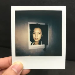 Polaroid of a mirror