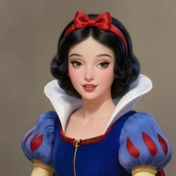 portrait of disney snow white, intricate, elegant, highly detailed, my rendition, digital painting, artstation, concept art, smooth, sharp focus, illustration, art by artgerm and greg rutkowski and alphonse mucha and uang guangjian and gil elvgren and sachin teng, symmetry!!