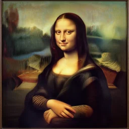 the portrait of Mona Lisa by Henri Matisse, oil painting