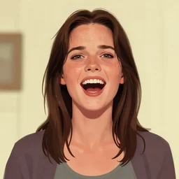 twin peaks movie poster art, portrait of a very sweaty eva green with ecstatic face, from scene from twin peaks, clean, simple illustration, nostalgic, domestic, highly detailed, digital painting, artstation, concept art, smooth, sharp focus, illustration, artgerm, donato giancola, joseph christian leyendecker, wlop