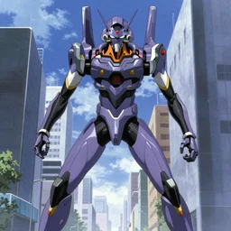2 0 1 0 s anime screenshot of a sleek, slender, human - scale mecha suit defending the city streets, designed by hideaki anno, drawn by tsutomu nihei, and painted by zdzislaw beksinski