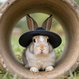 rabbit in hat in rabbithole