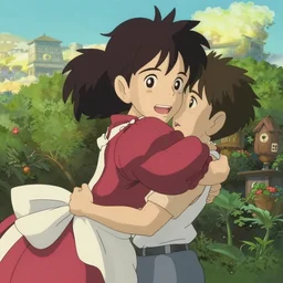 sci-fi anime, amazing, beautiful, studio ghibli