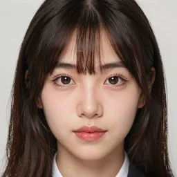 ( ( ( a portrait of komi from komi can't communicate ) ) ) ( by yusuke murata and masakazu katsura ), highly - detailed, cgsociety, detailed face, vibrant color palette, ( ( ( trending on artstation ) ) )