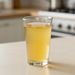 warm glass of fresh squeezed pilk sitting on a kitchen table with a full english breakfast, early morning, macro photograph, hot garlic coke on the side