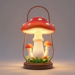 mushroom lantern design