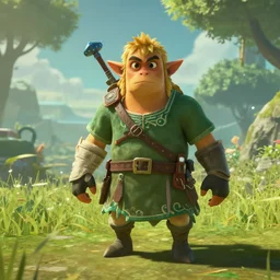 sharek as a troll in breath of the wild