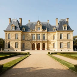 an incredible photograph of a french classical mansion, exterior, concept art, trending on deviantart, artstation, golden ratio, ideal proportions, very very very very very beautiful