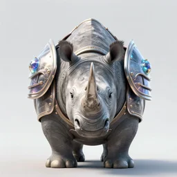 A beautiful portrait of an anthropomorphic rhino wearing magical infused armor, front facing!!!!, character design, artwork by Tooth Wu and greg rutkowski and artgerm, cinematic, hyper realism, high detail, artstation, cgsociety, octane render, unreal engine, 8k, Vibrant colors, Smooth gradients, High contrast, depth of field, aperture f2.8