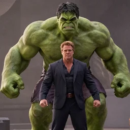 film still of Lou Ferigno as hulk in avengers infinity war, 4k